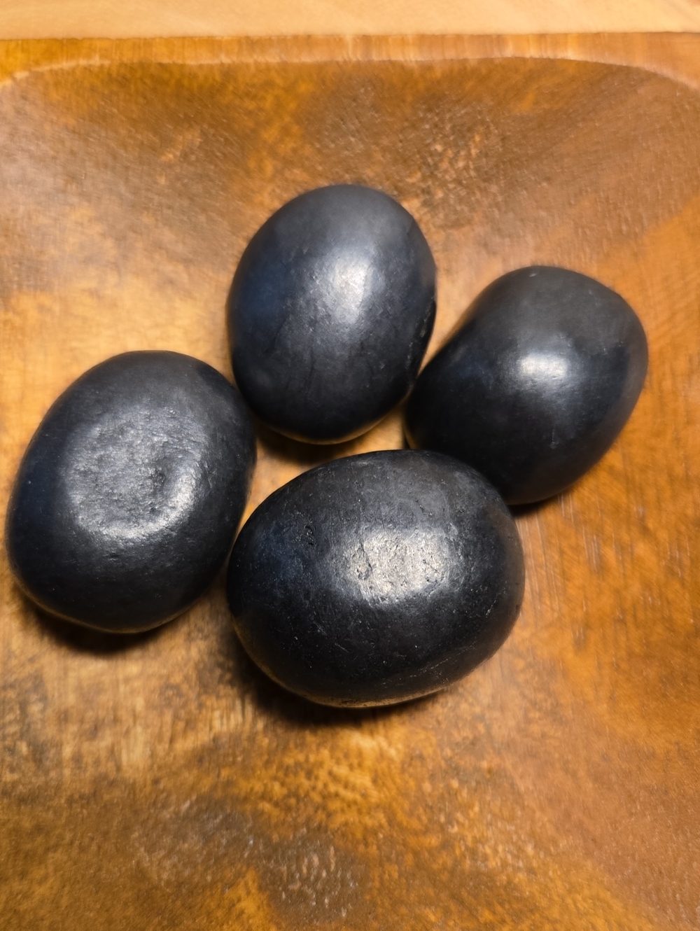 Shungite Black Decorative Stones